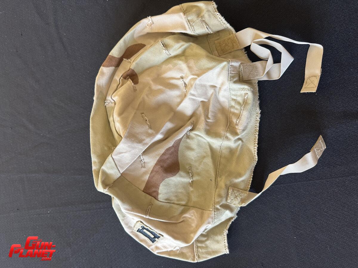  FUNDA 3 TONOS DESERTICO PARA CASCO PASGT  MADE IN USA (CON INSIGINA TELA  CAPITAN)