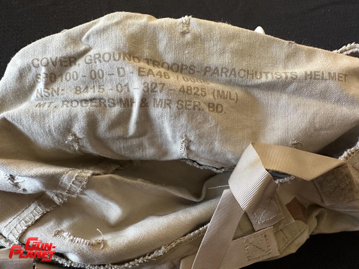  FUNDA 3 TONOS DESERTICO PARA CASCO PASGT  MADE IN USA (CON INSIGINA TELA  CAPITAN)