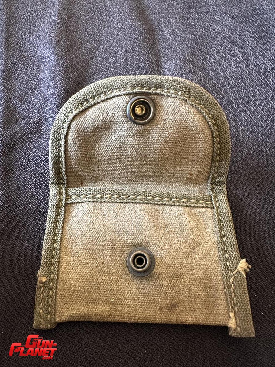  ESTUCHE MILITAR DE CURACIÓN VERDE MILITAR SIN USA ENGANCHE CIRCA 1981