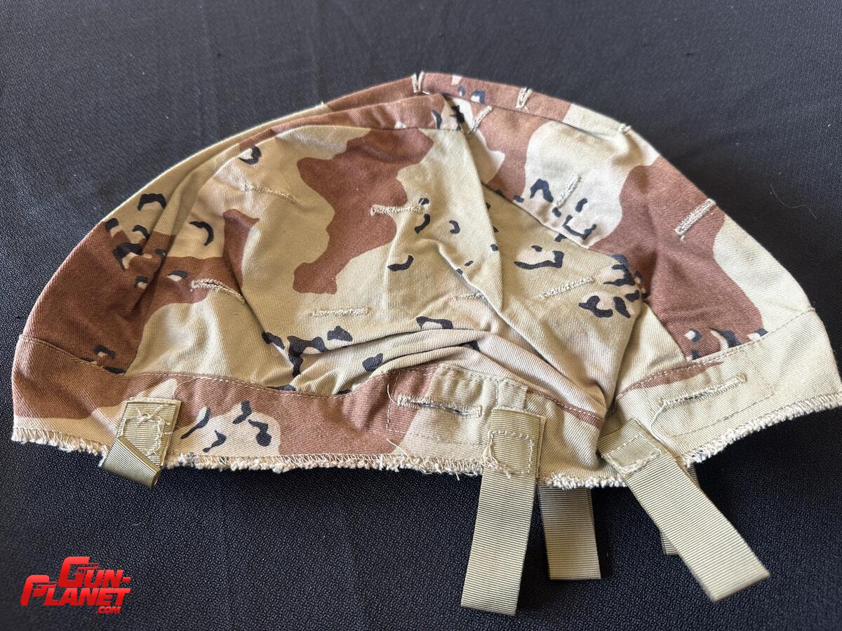  FUNDA CASCO PASGT 6 TONOS DESERTICO MADE IN USA GUERRA DEL GOLFO