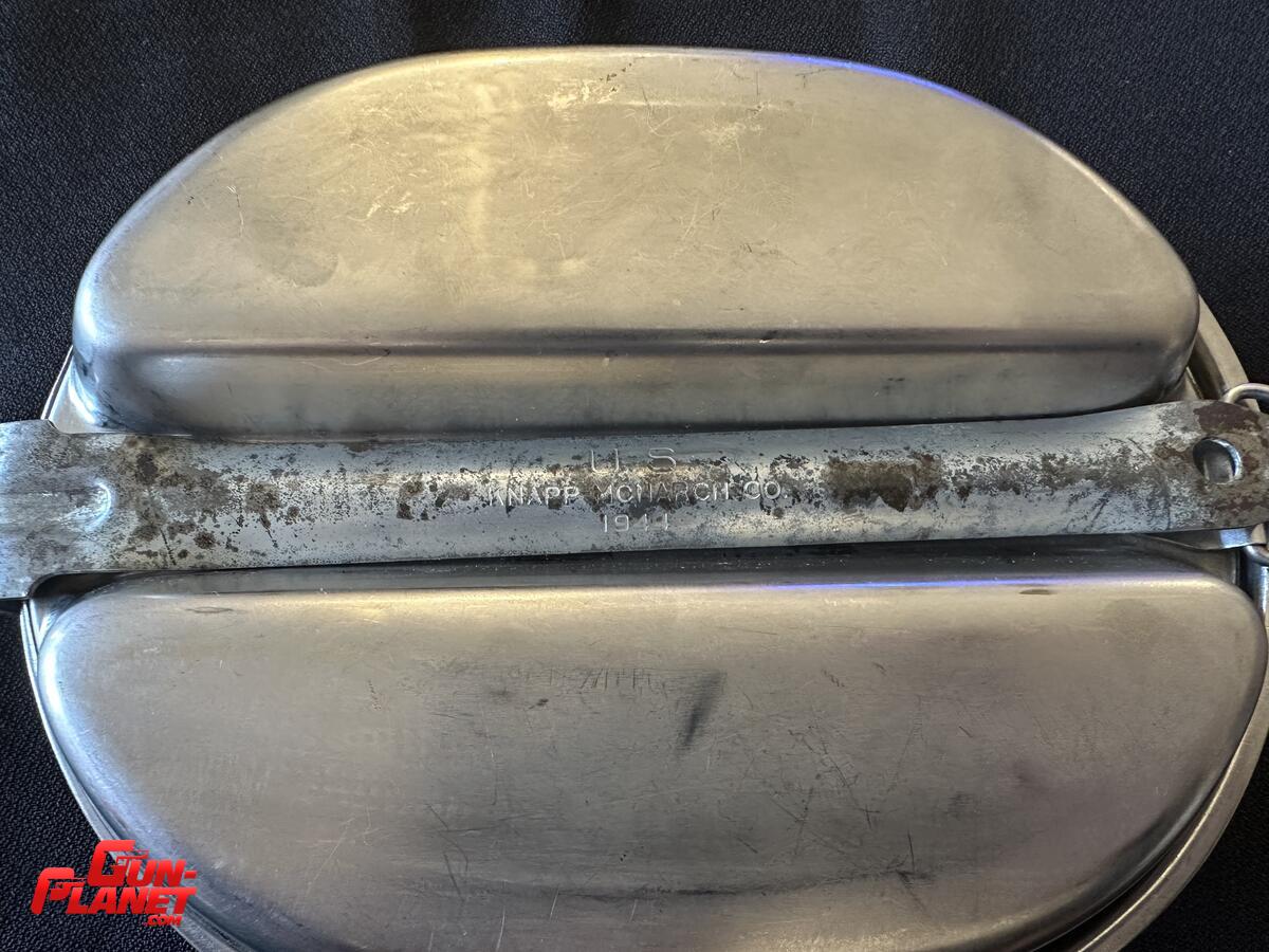  MARMITA ACERO INOXIDABLE ORIGINAL  US WWII,MARCA NAPP MONARCH CO 1944