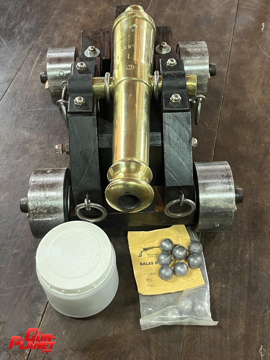  - Replica  a escala de Cañon Naval Español 1810  