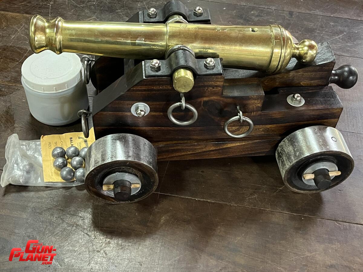  Replica  a escala de Cañon Naval Español 1810