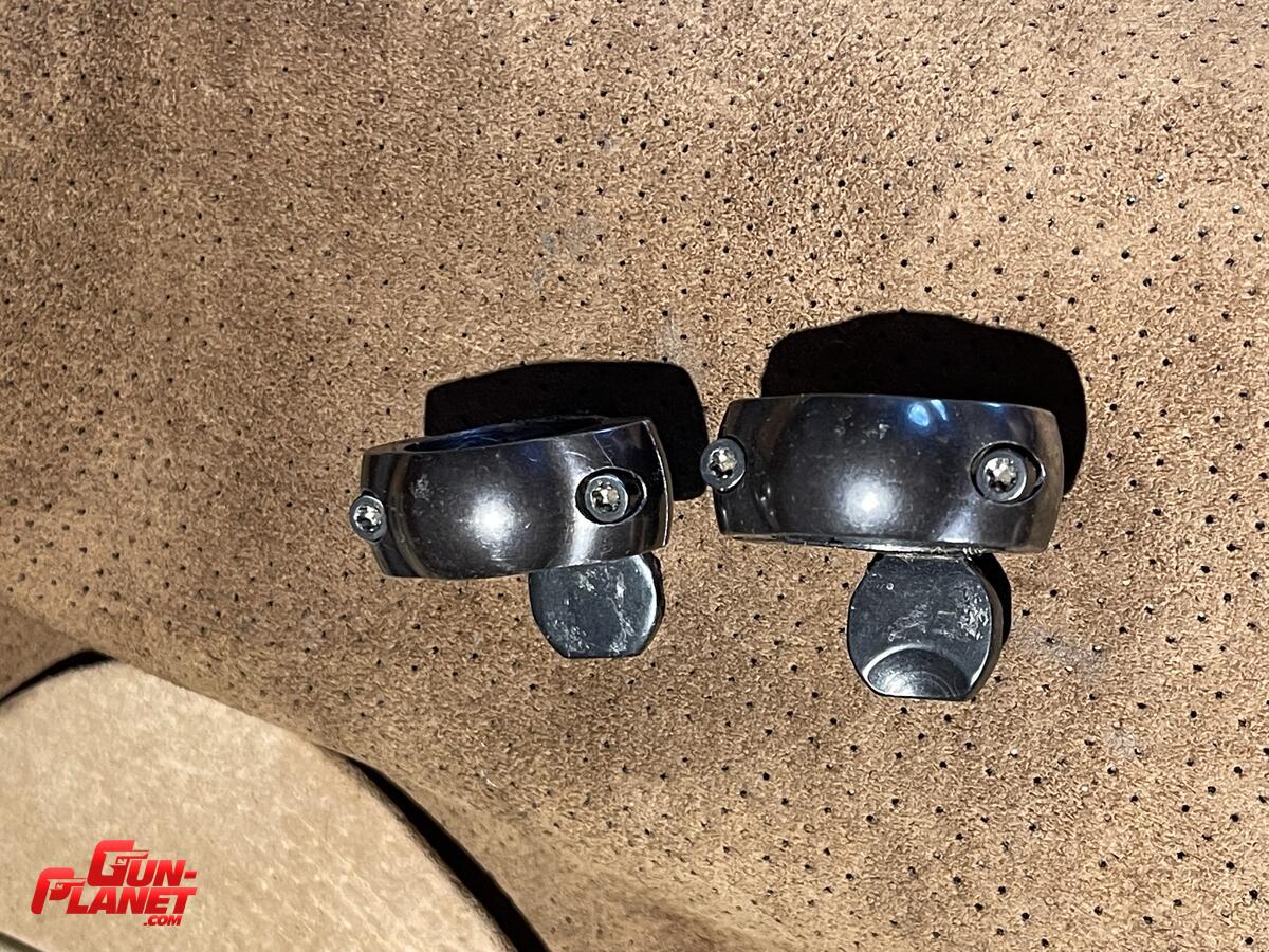  Juego de anillas leupold con desplazamiento de acero 