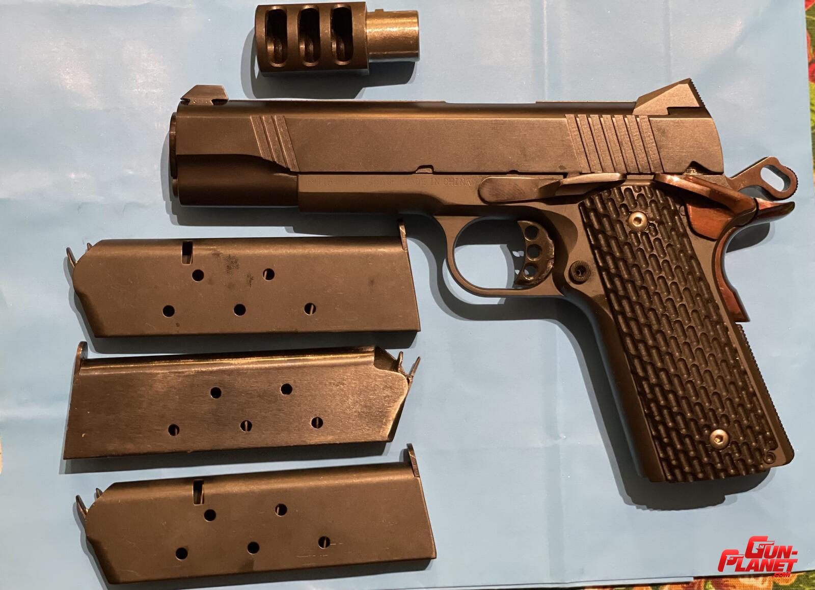Norinco 1911 cal 45 ACP NUEVA c/accesorios