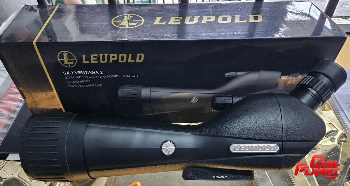 Leupold Telescopio SX-1 Ventana 2 Spotting Scope 20-60x 80mm