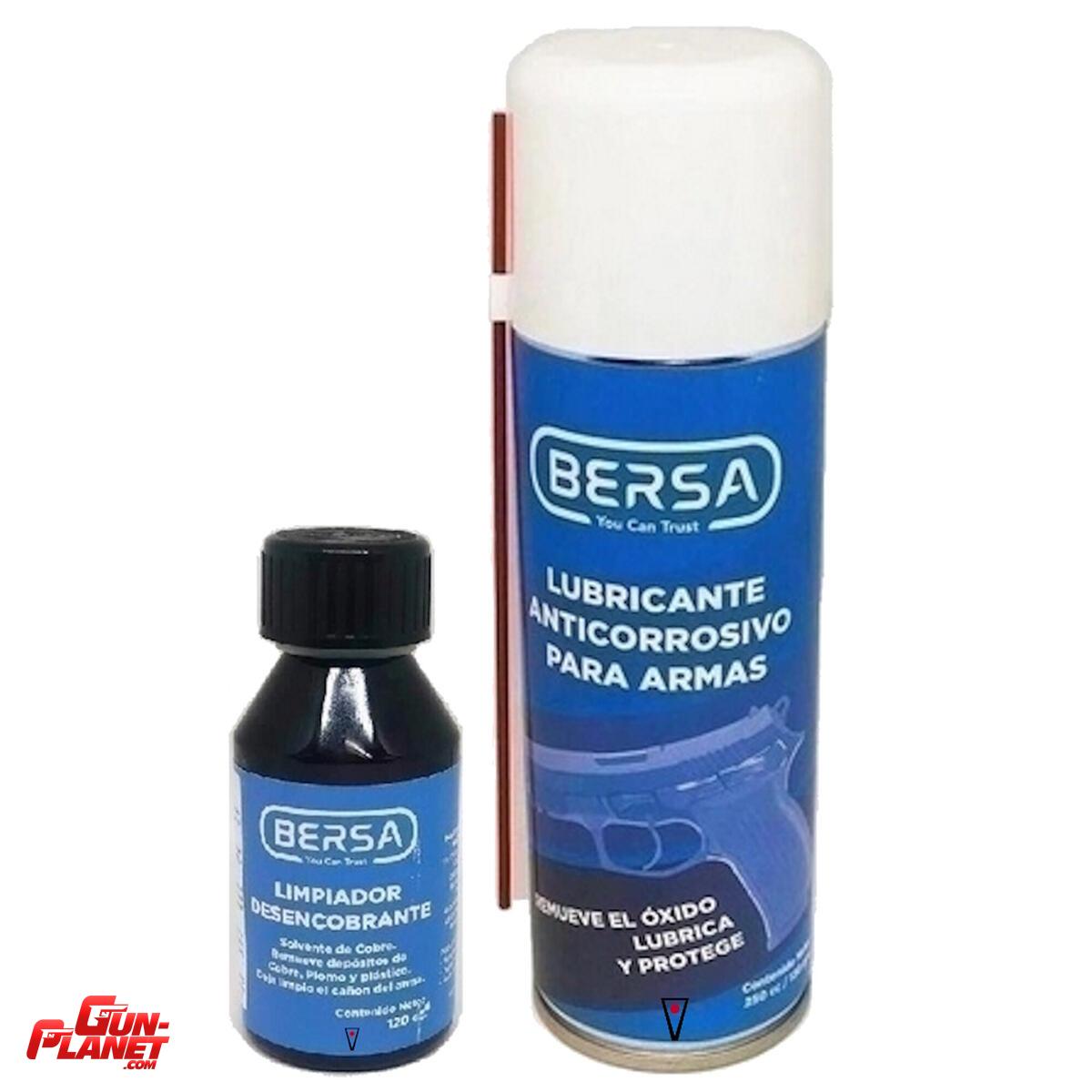 Bersa COMBO DESENCOBRANTE Y LUBRICANTE