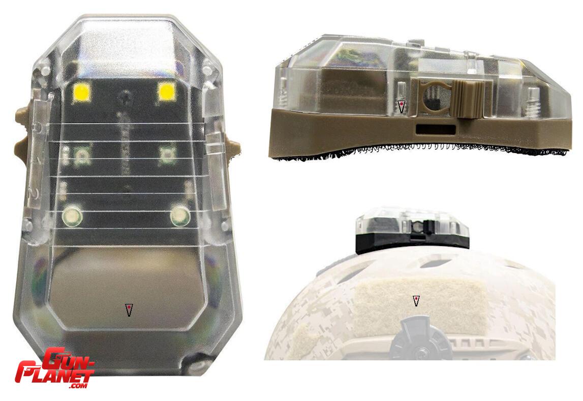  EARMOR LUZ DE SEGURIDAD RESCATE IR