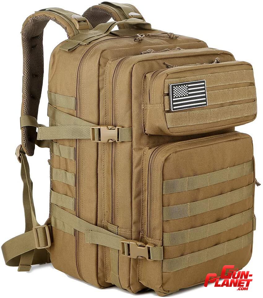  Mochila táctica molle army NEGRA O GRIS Reebow