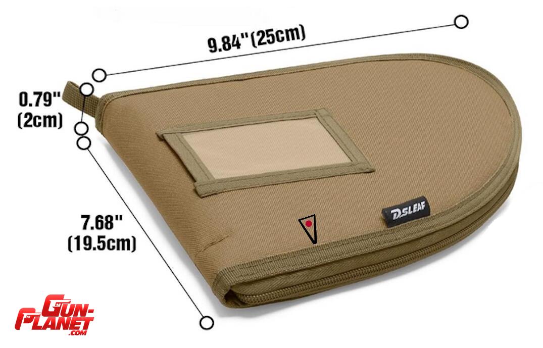  MOCHILA BOLSO DE TIRO - DSLEAF XL 6 PISTOLAS