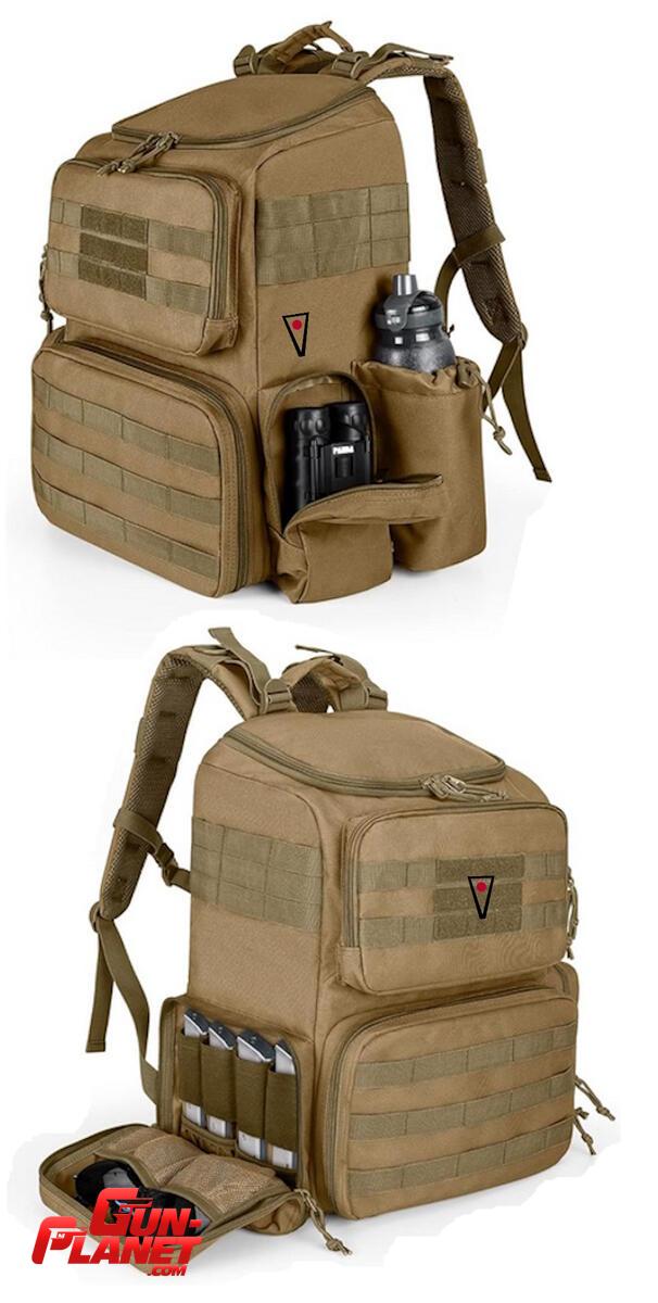  MOCHILA BOLSO DE TIRO - DSLEAF XL 6 PISTOLAS