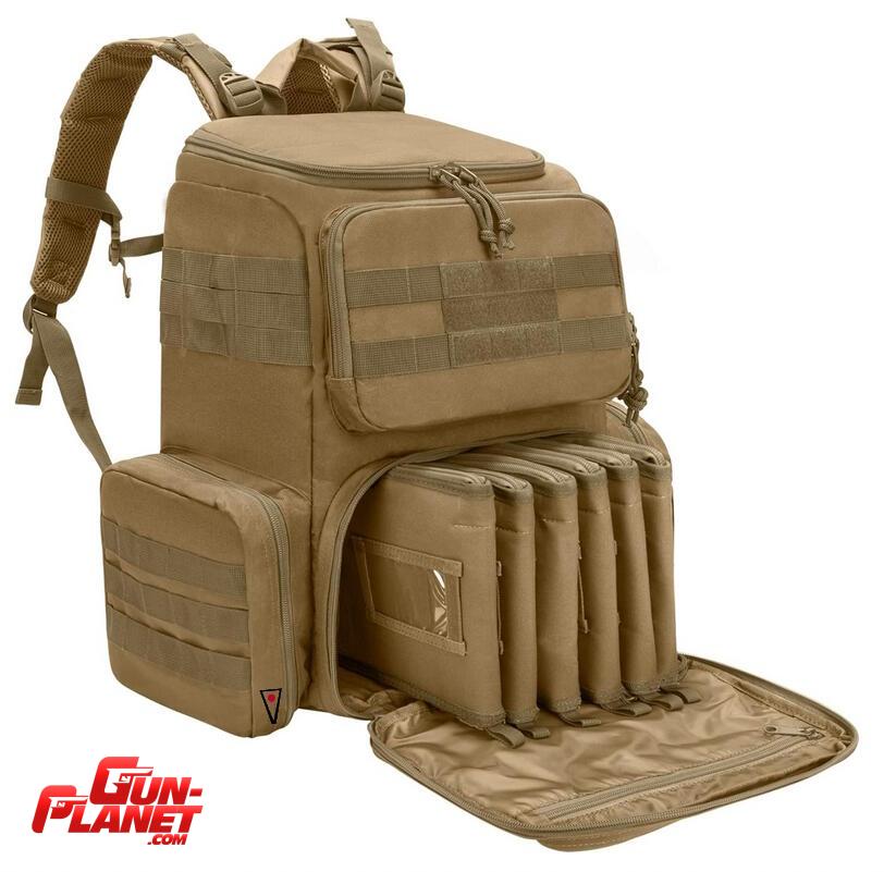  MOCHILA BOLSO DE TIRO - DSLEAF XL 6 PISTOLAS