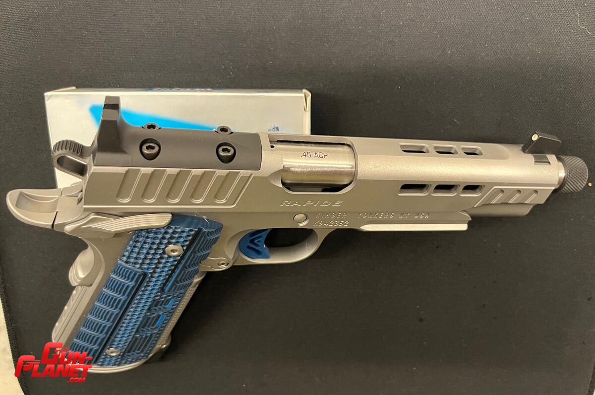 Kimber 1911 Rapide óptic ready y cañón treathed 