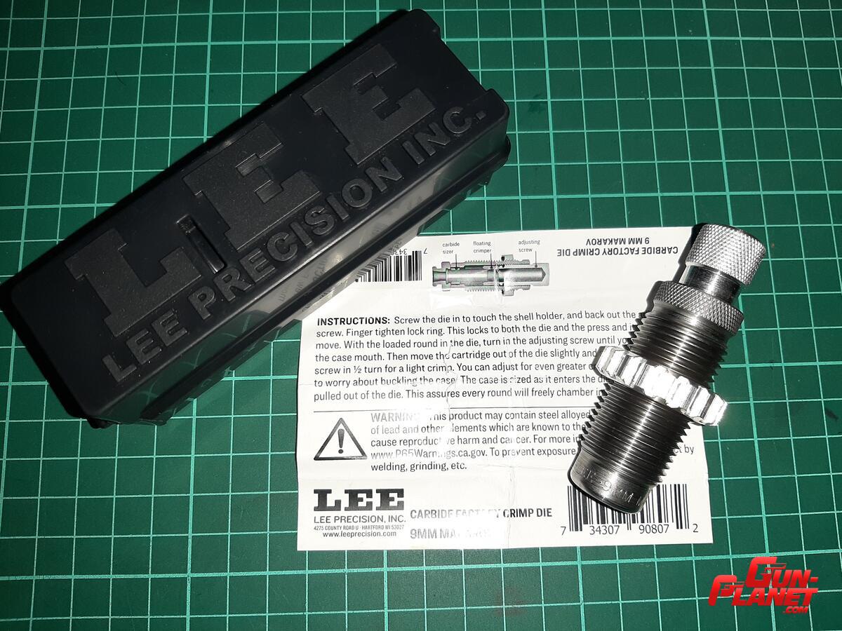 Lee DIE FACTORY CRIMP 9MM MAKAROV [MODELO 90807]
