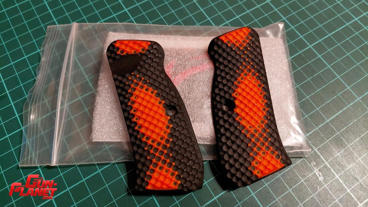 Lok Grips CZ 75 Palm Swell with Accent Color