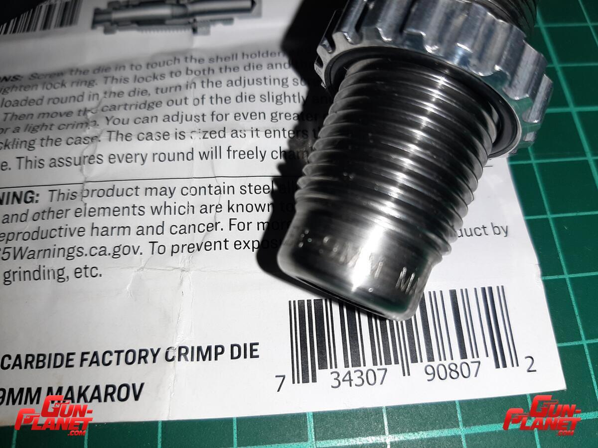 Lee DIE FACTORY CRIMP 9 MM MAKAROV [MODELO 90807]