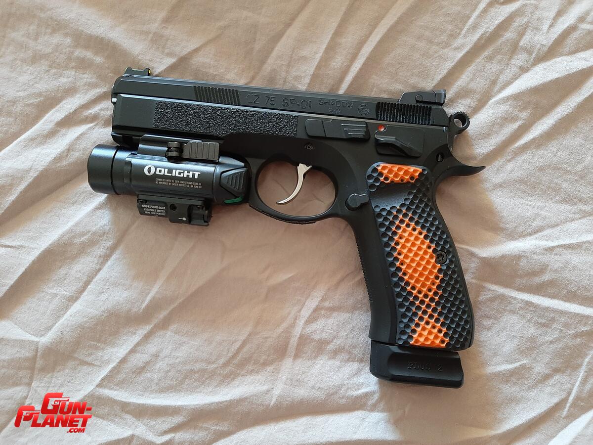 Lok Grips CZ 75 Palm Swell with Accent Color