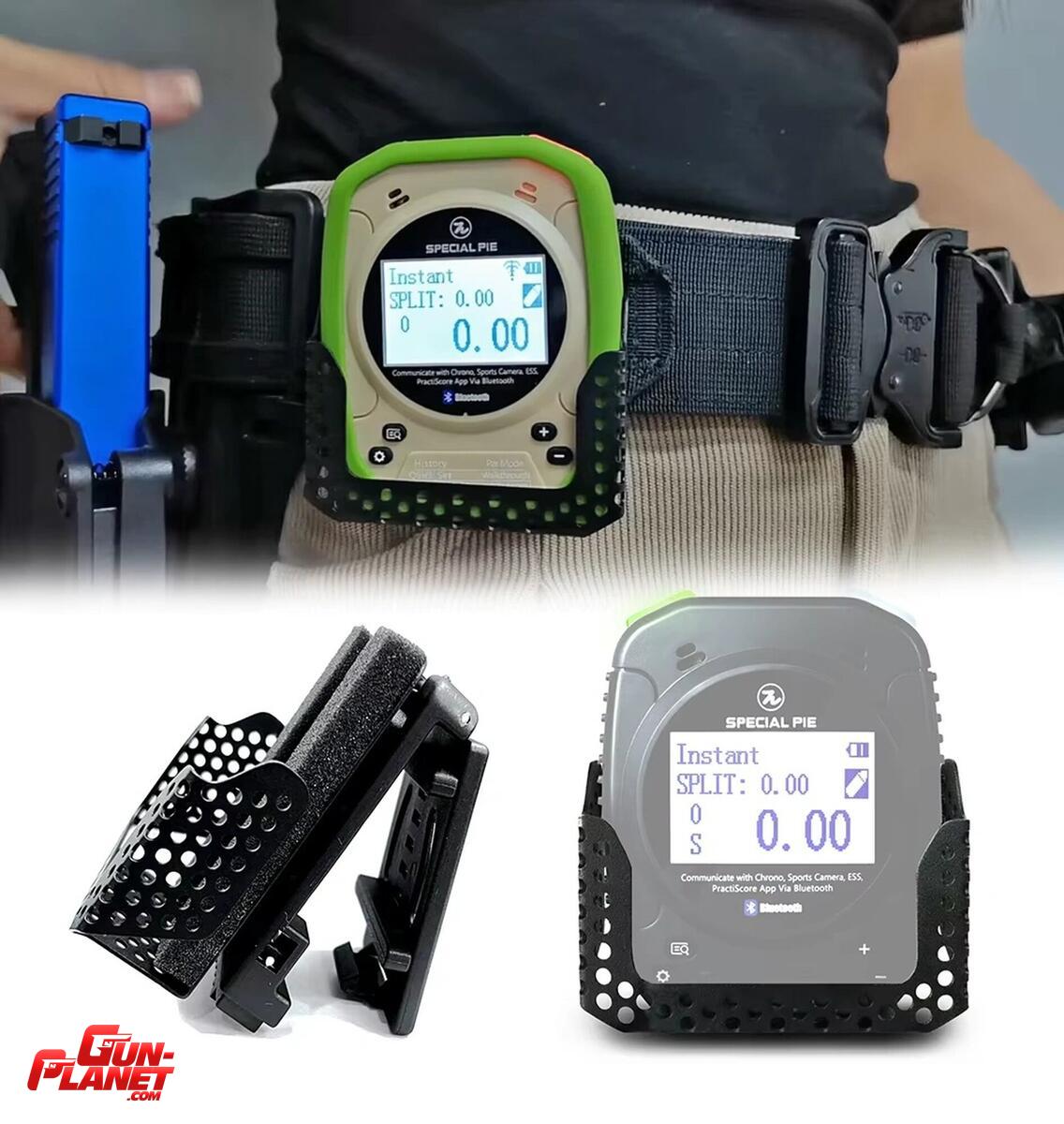  - Special Pie Official Shot Timer Holster (Metal / Black)