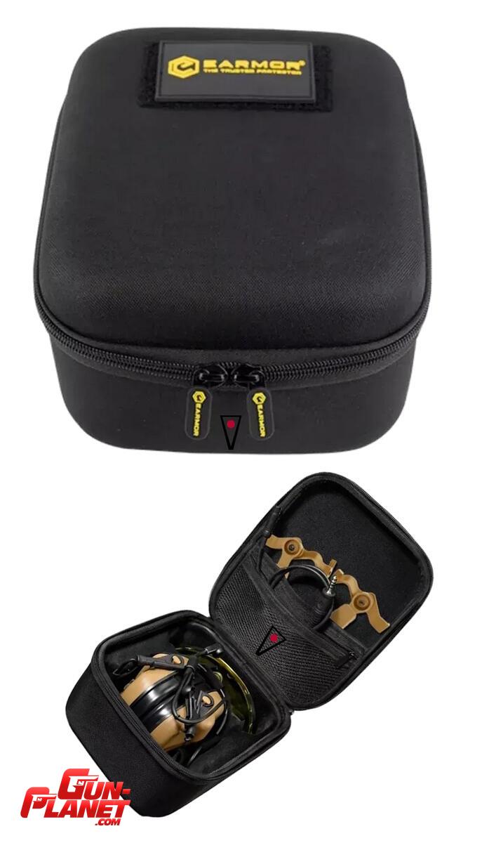  - EARMOR ESTUCHE SEMIRIGIDO PARA PROTECTOR AUDITIVO Y LENTES  