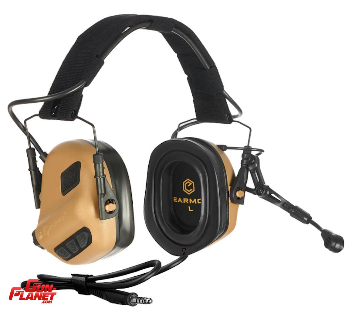  EARMOR M32 PLUS PROTECTOR AUDITIVO ACTIVO TACTICO