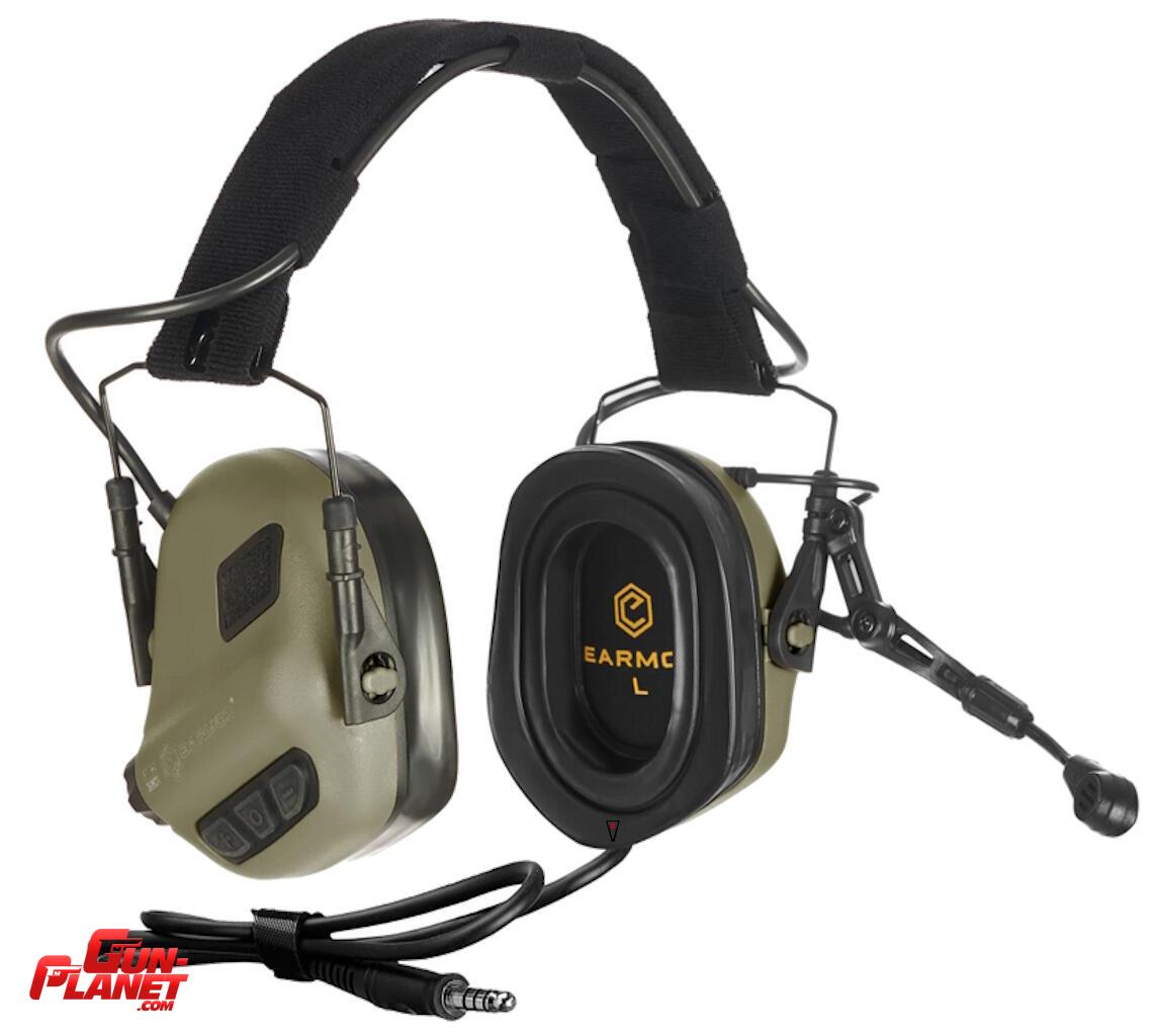  EARMOR M32 PLUS PROTECTOR AUDITIVO ACTIVO TACTICO