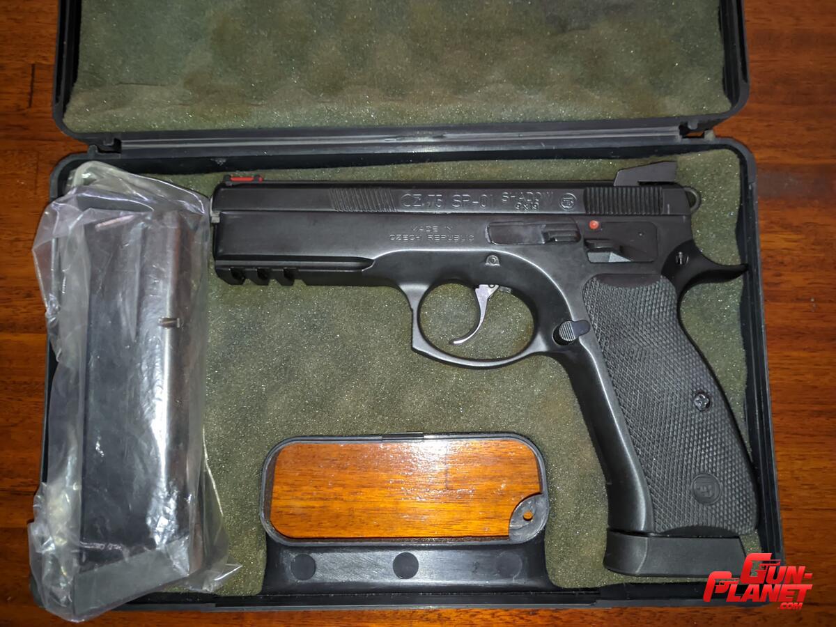 CZ SHADOW SP-01 cal 9mm IMPECABLE