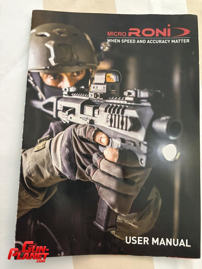 CAA MICRO-RONI 17 - FOR GLOCKS 17,22,31 (Gen. 3 & 4 )