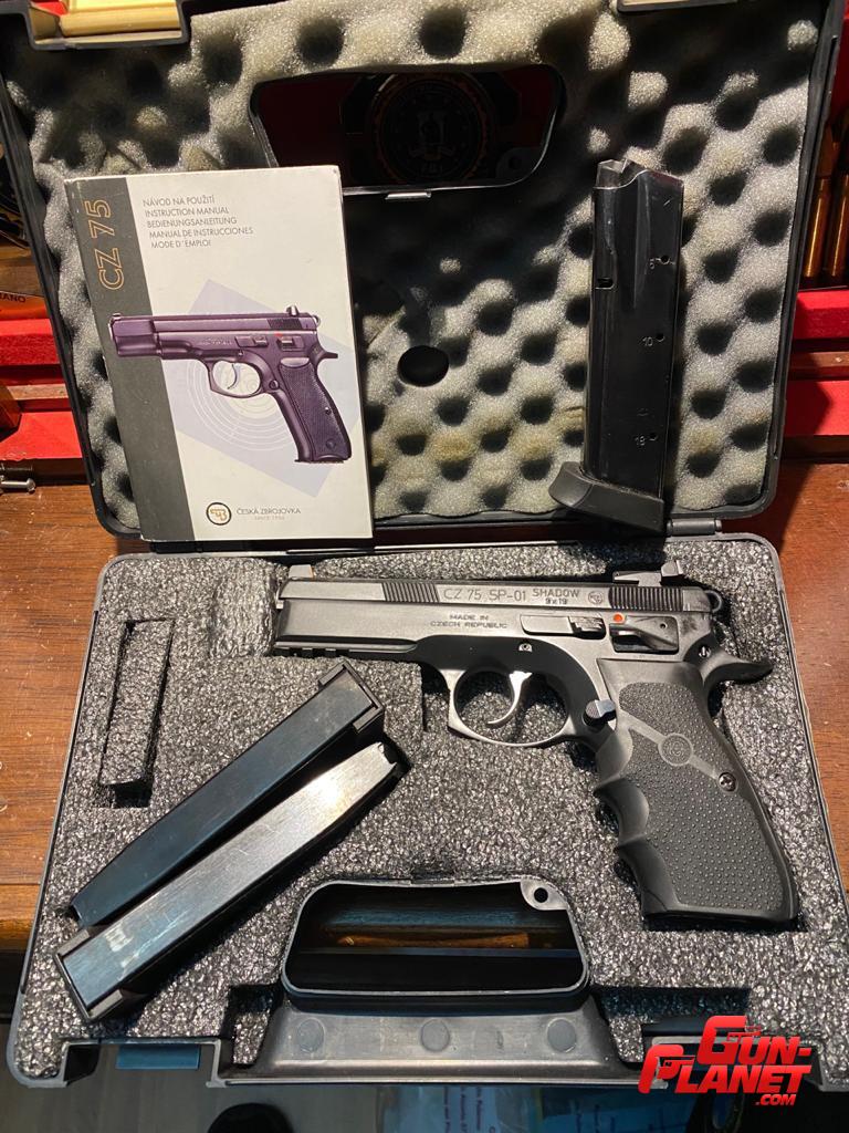 CZ Shadow 9mm solo 120 disparos hechos