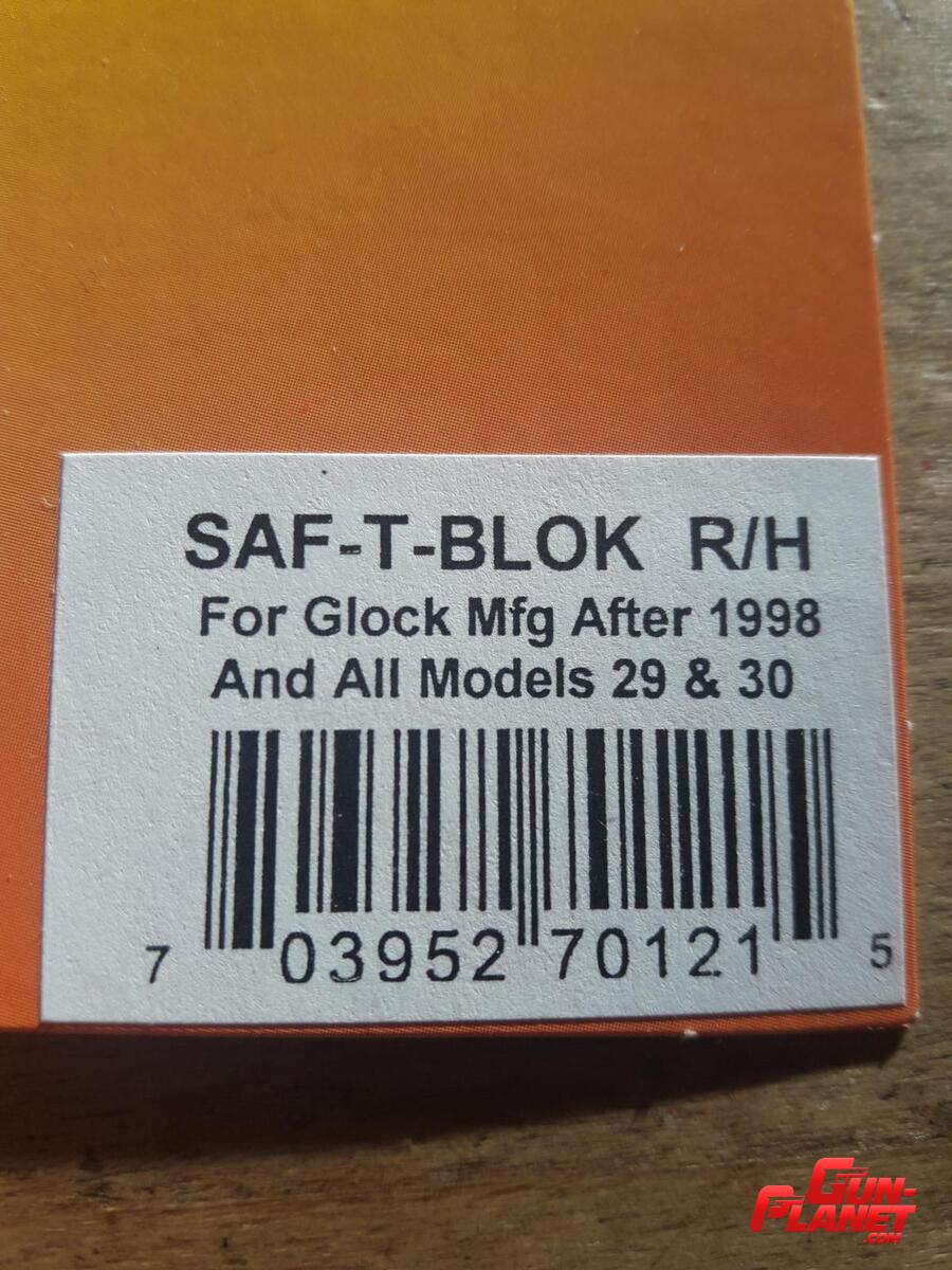  Glock SAF-T-Blok
