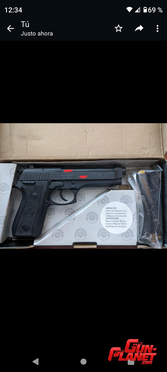 Taurus PT92 cal 9mm