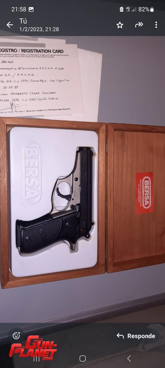 Bersa SUPER cal 380
