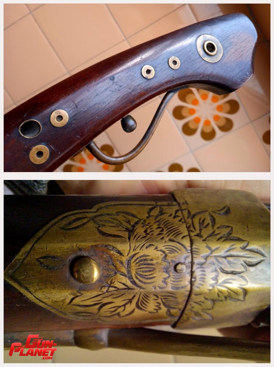  Antiguo Teppo/matchlock samurai.