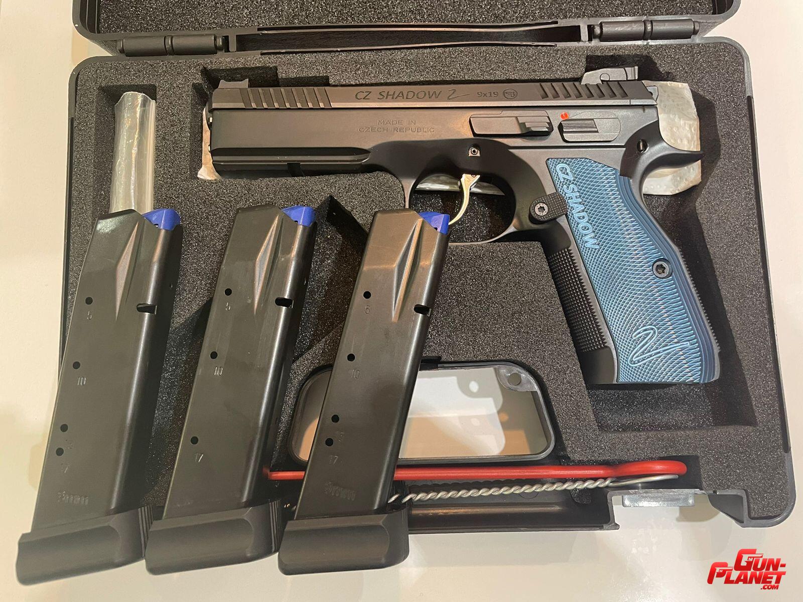 CZ Shadow 2 cal 9mm. con solo 300 disparos hechos