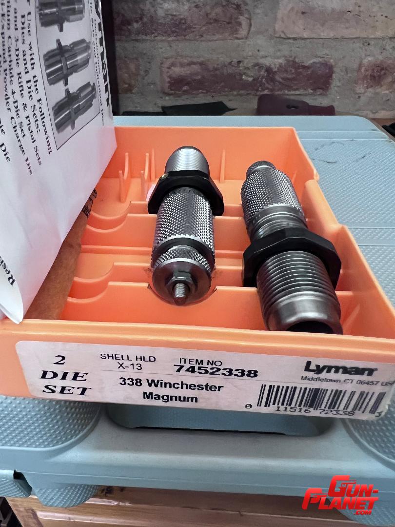 Lyman Dies de dos elelemntos cal 338 Win Mag
