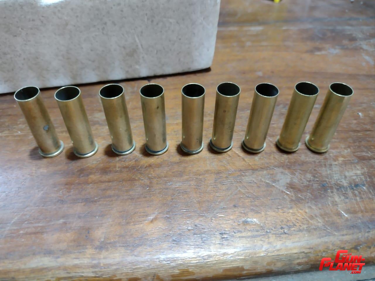  Lote de 250 vainas cal 357 mag
