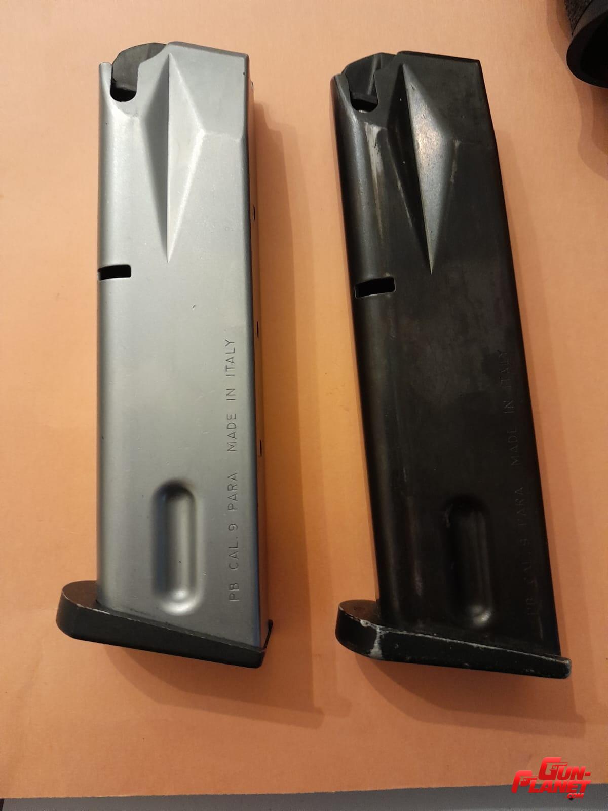 Beretta dos cargadores para modelo 92 cal 9mm