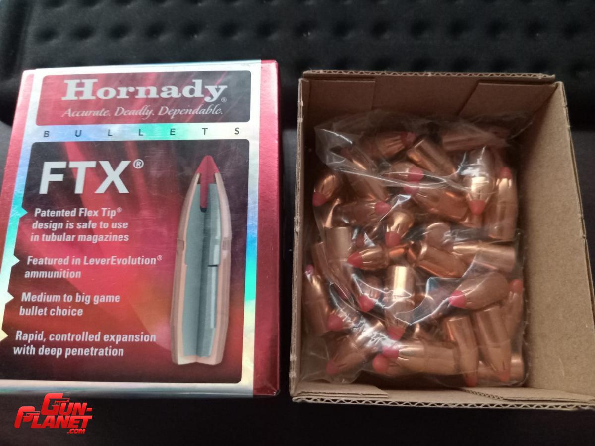 Hornady puntas FTX cal 44 de 265 grains